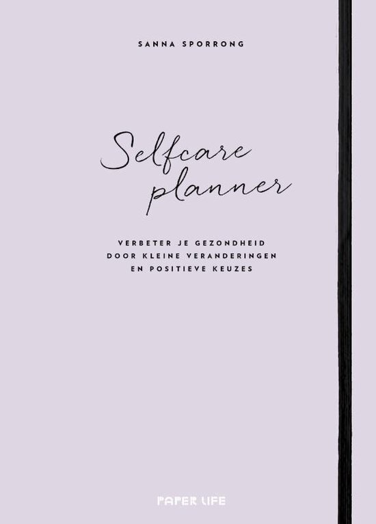 Sanna Sporrong Selfcare planner hardcover
