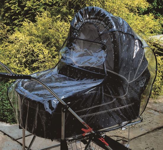 Clippasafe Universal Pram / Carrycot Rain Cover - Medium