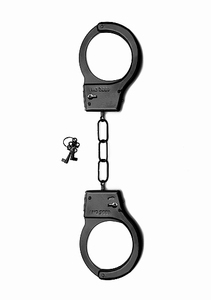 Shots Toys Metal Handcuffs - Black