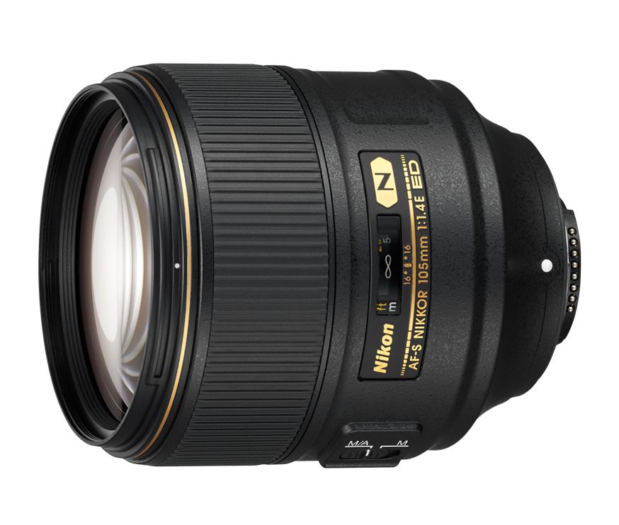 Nikon AF-S NIKKOR 105mm f/1.4E ED Lens - Black