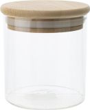 Cosy&Trendy Voorraadpot - 330 ml - Glas - Houten Deksel