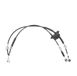 RIDEX 1787C0050 Tirette à câble, boîte de vitesse manuelle Double câble de commande