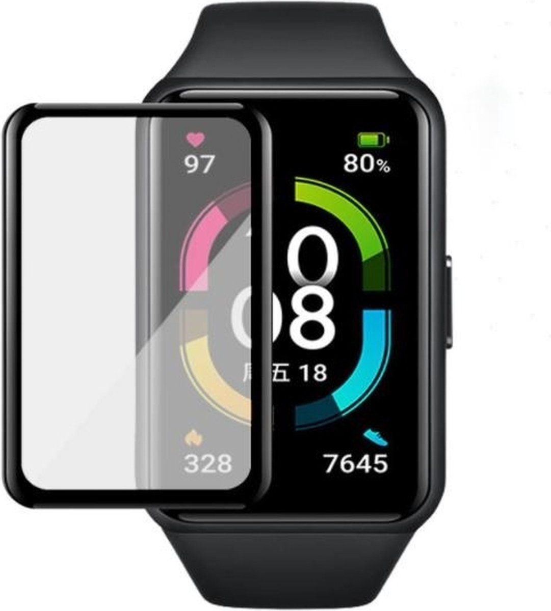 Strap-it Honor Band 6 screenprotector - glas