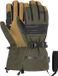 Reusch Isidro Gant de ski d'hiver unisexe Velcro Polyester/Cuir/Polyuréthane vert-beige