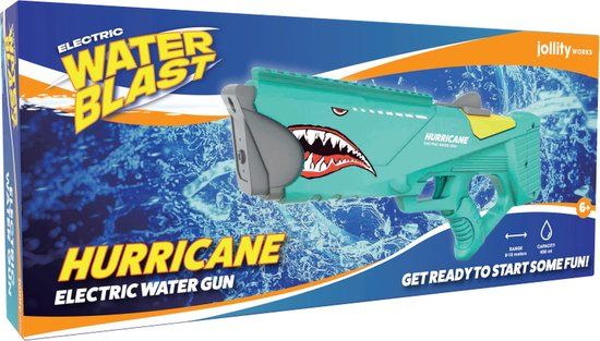 Jollity Works WaterBlast - Elektrisch waterpistool - Turquoise