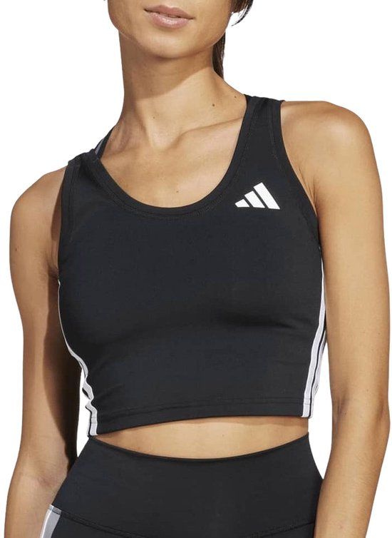 Adidas Essentials Crop Tanktop Dames - Maat L