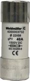 Weidmüller 4000003732 FUSE WSFL 22X58 40A 1K5V GPV Buiszekering Inhoud 10 stuk(s)