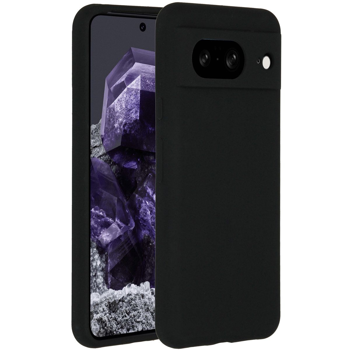 Accezz Liquid Silicone Backcover Google Pixel 8 - Black