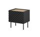 Cama Meble ONDA table de chevet 2 pcs. 50x40x54 noir