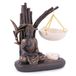 Pajoma Aromalamp van terracotta/aardenwerk Polyresin (hars) Bruin, Goud, Wit