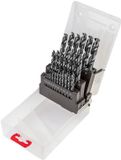 VERTO - HSS-G Metal Drill Bit Set - 1.0-13.0 mm - 25 Pieces