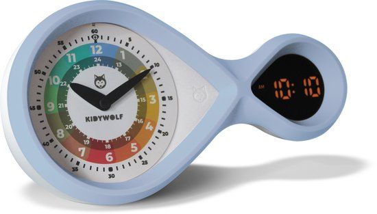 Kidywolf Educatieve kinderwekker - Blauw
