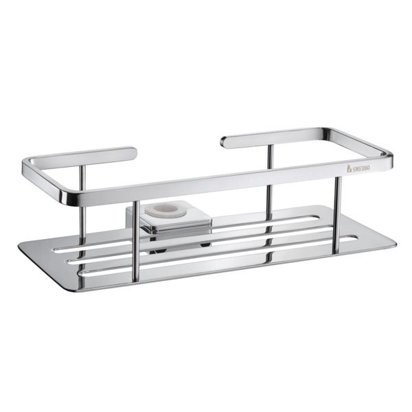 Smedbo Sideline Design draadkorf met bodemplaat chroom DK3006