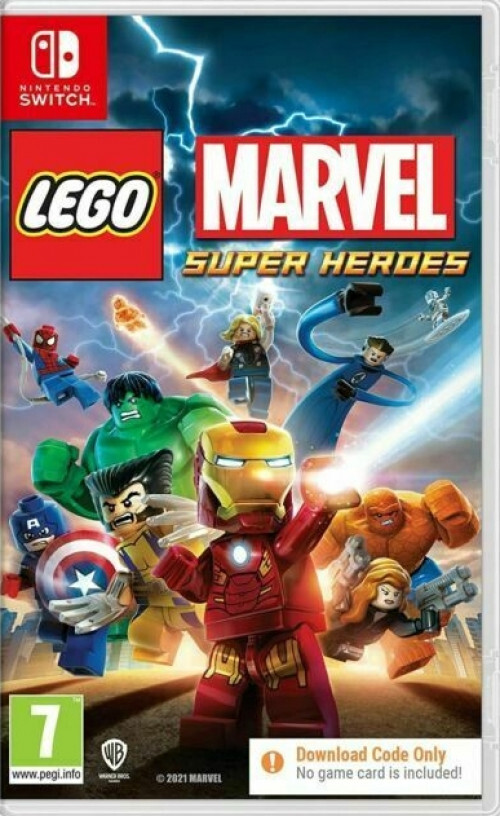 Warner lego marvel super heroes (code in a box) Nintendo Switch