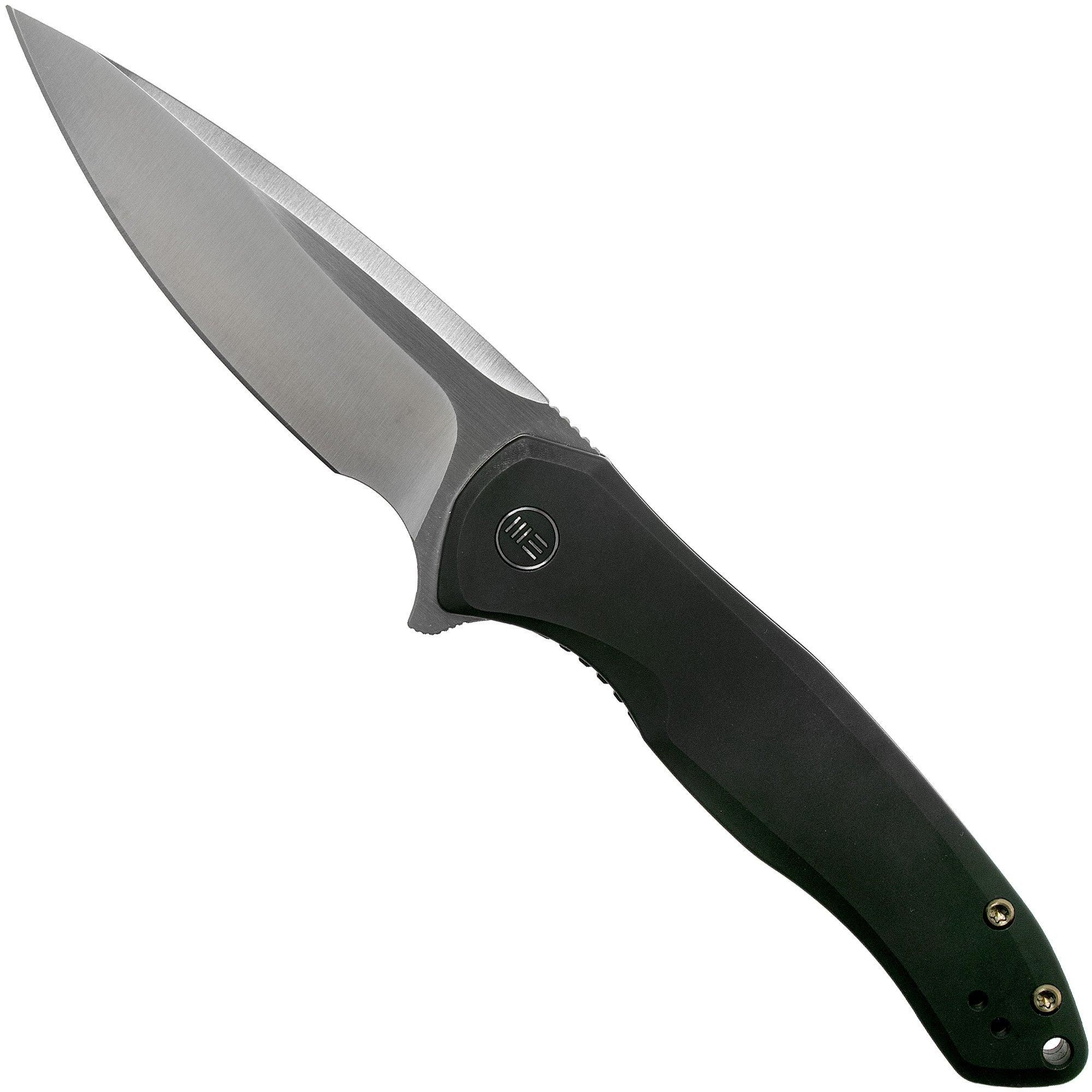 WE Knife Kitefin 2001G Black Titanium zakmes