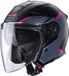Caberg Flyon II Boss Mat Zwart Roze Jethelm - Helm