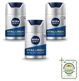 NIVEA MEN - Crème anti-âge pour le visage avec SPF 15 - 50 ml - 3 pièces