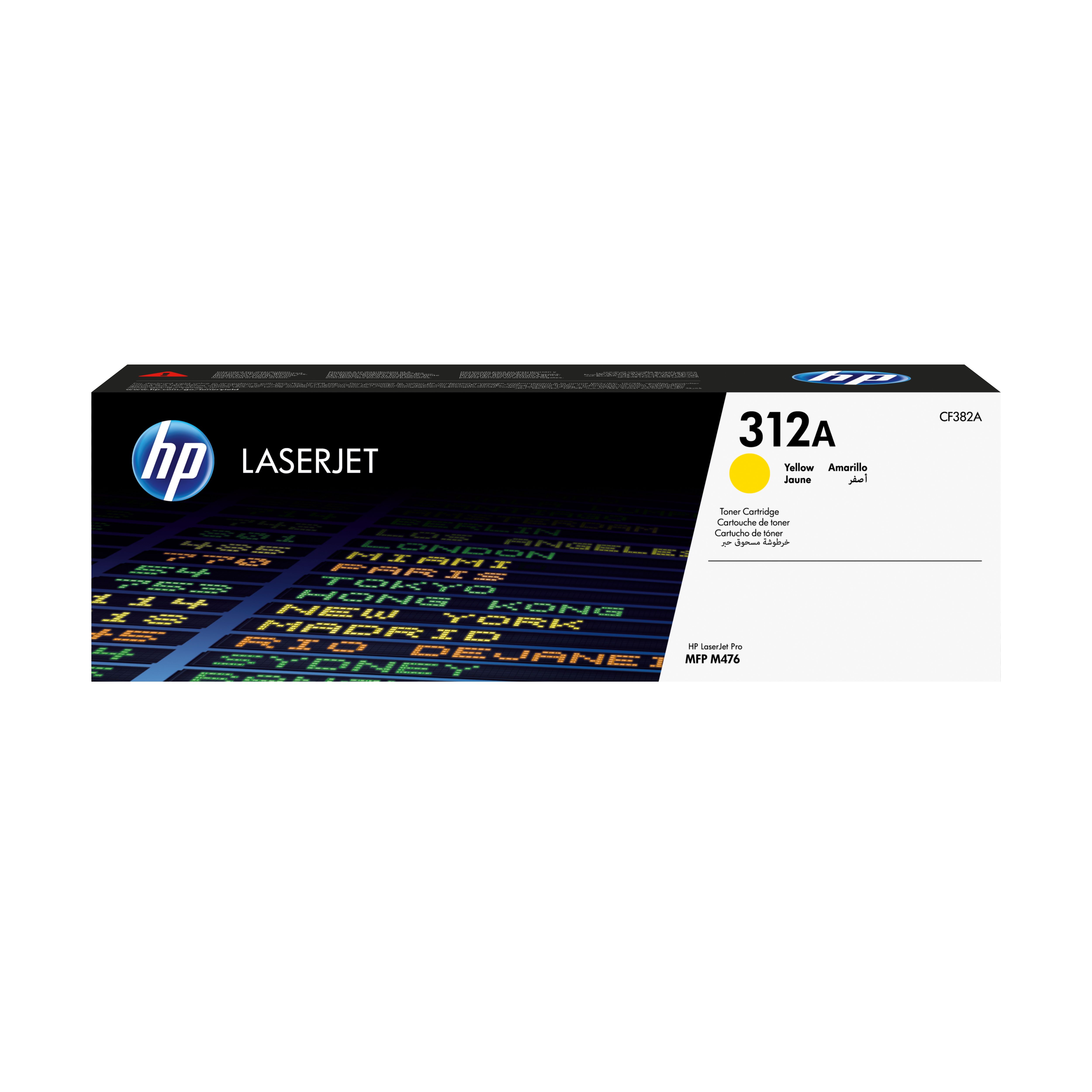 HP 312A Yellow Toner Cartridge for HP LaserJet Pro M476 - Original