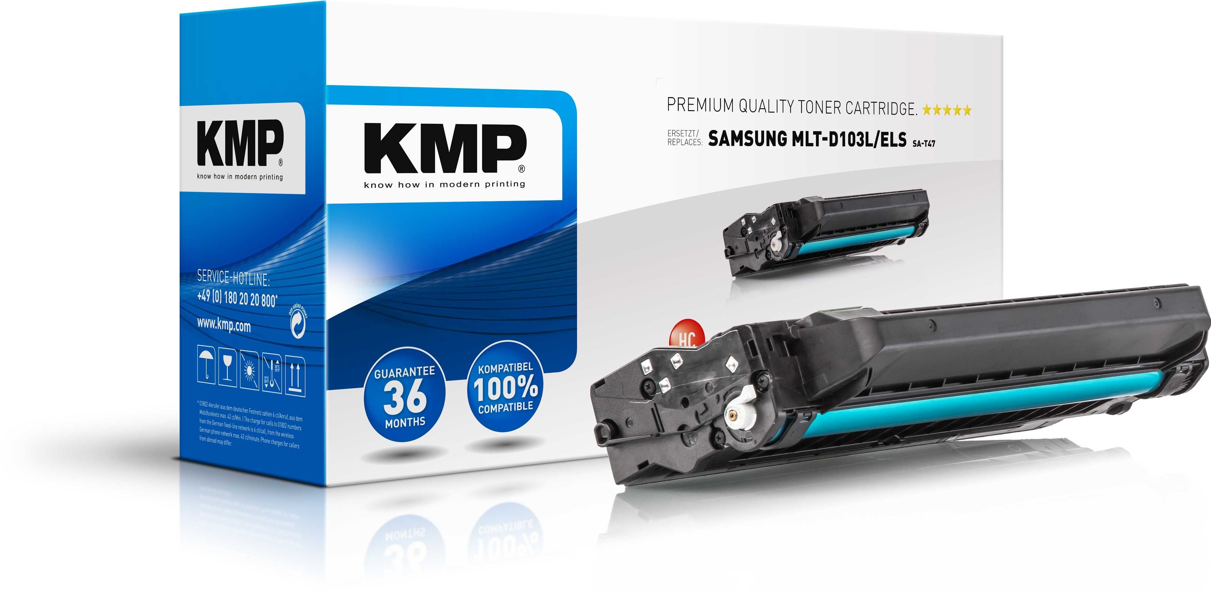 KMP SA-T47 - Toner cartridge - zwart - 1 stuk