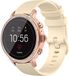 Strap-it Fossil Gen 5e - 42mm siliconen bandje - beige