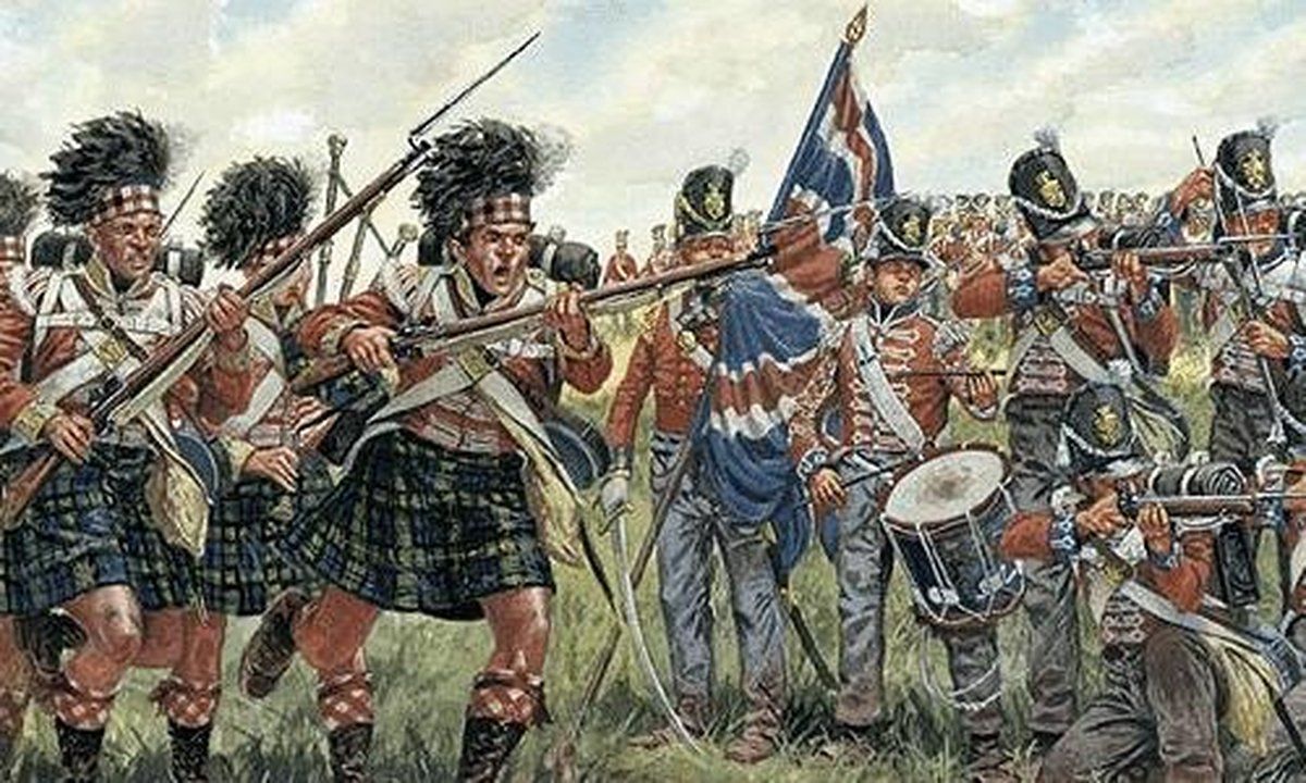 Italeri Britse & Schotse infanterie - 1:72 - 510006058