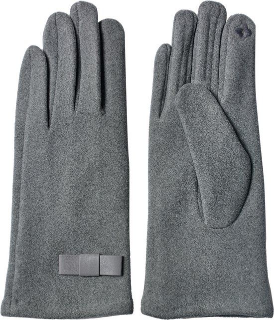Juleeze Handschoenen Winter Grijs Katoen Polyester - One Size