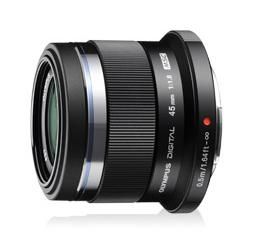 Olympus M.ZUIKO DIGITAL 45mm 1:1.8 - Zwart