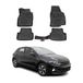 OMAC Rubbermatten Automatten Geschikt voor VW Polo mk6 Hatchback 2017-2026 TPE Automatten Zwart 4X