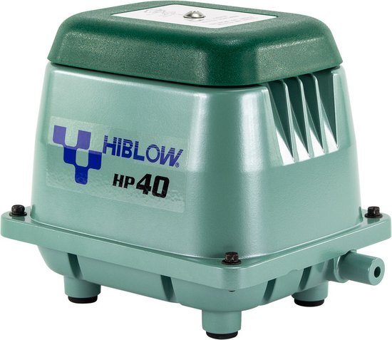 Hiblow Luchtpomp HP-40 Voor een perfecte beluchting van uw vijver