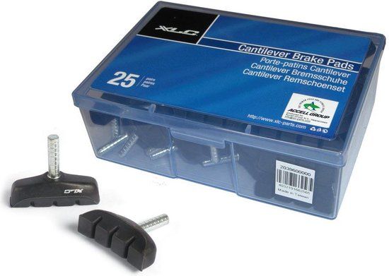 XLC Cantilever BS C02 Complete Velgremblokken Zwart 53 mm