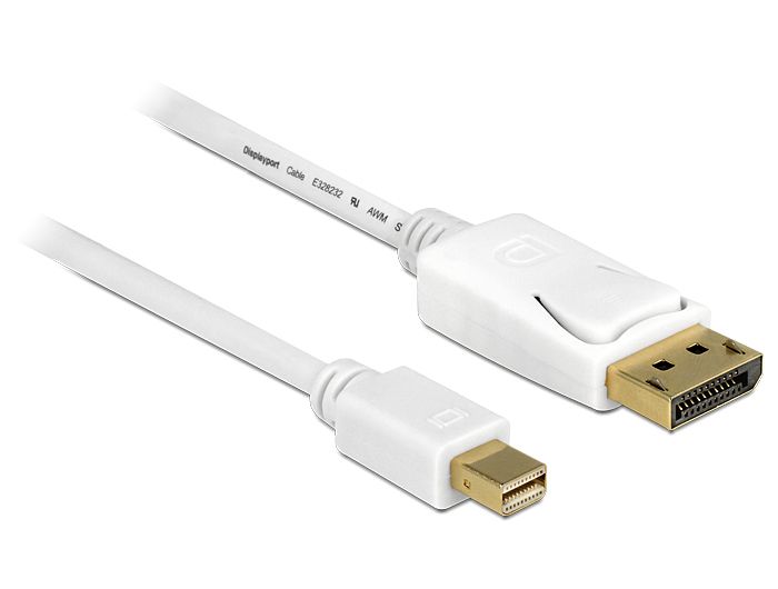 DeLOCK 83484 - Kabel - 5 m - Wit