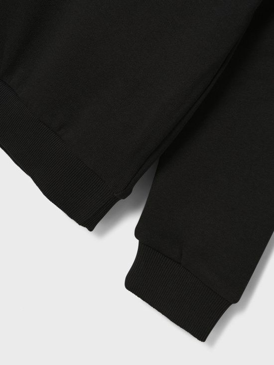 NAME IT Vian Sweat Set Junior - Maat 164 - Zwart