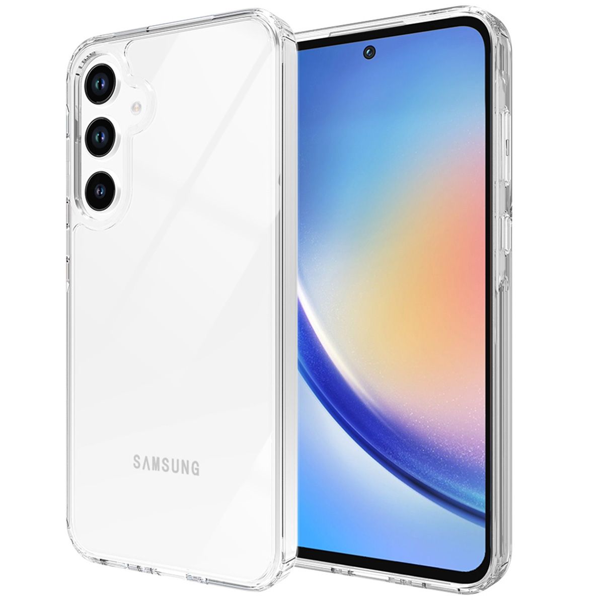 Accezz Xtreme Impact Backcover for Samsung Galaxy A35 - Transparent