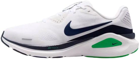 Nike Structure 26 Heren Hardloopschoenen Wit Maat 45