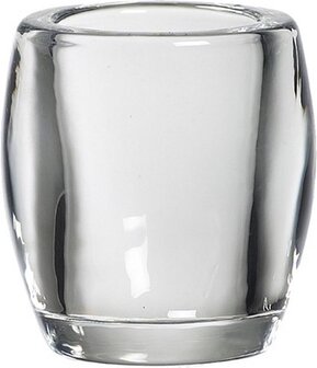 Bolsius Waxinelichtjeshouder - Transparant - 1 stuk