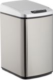 Merkloos / Sans marque Relaxdays Sensor Prullenbak - 12 L - Automatisch - Met Binnenemmer - Zilver