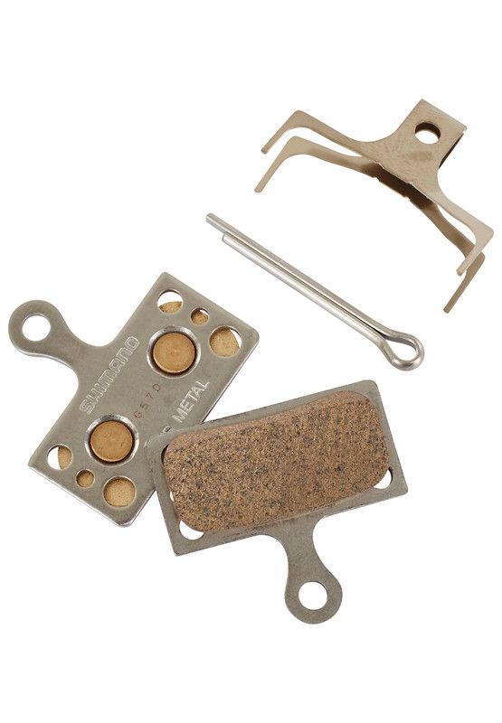 Shimano G04S Remblok & Remschoen metaal voor XTR XT SLX Alfine zwart