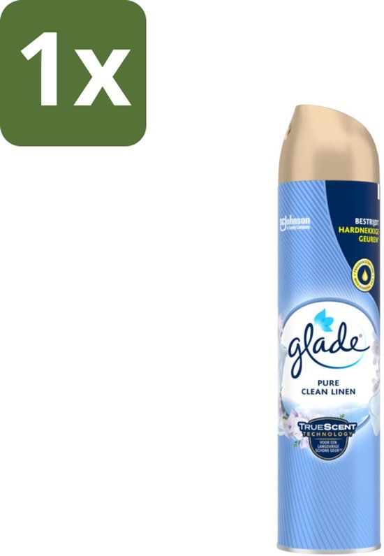 Glade Luchtverfrisser Spray Pure Clean Linen 300ML