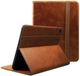 Rosso Deluxe Samsung Galaxy Tab A11 Plus Hoes Book Case Echt Leer Bruin
