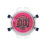 WATXANDCO Analoog Quartz Unisex Volwassenen Rond Mineraalglas Gesp Horloge