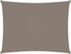 vidaXL Zonnescherm rechthoekig 2x3 m oxford stof taupe