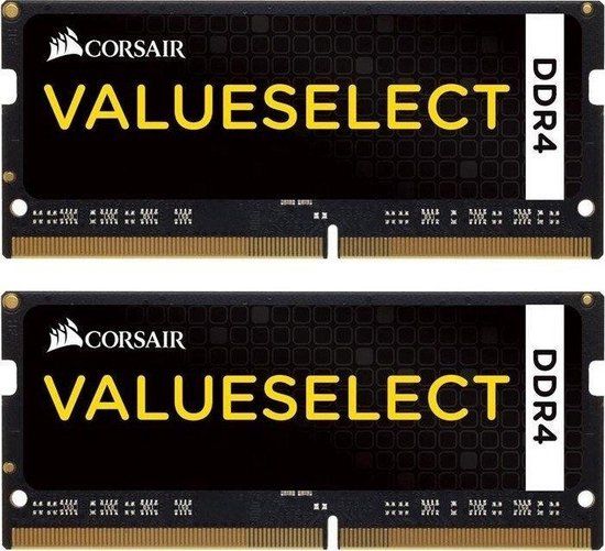Corsair ValueSelect 16GB (2x8GB) DDR4 2133MHz SODIMM Laptop Memory