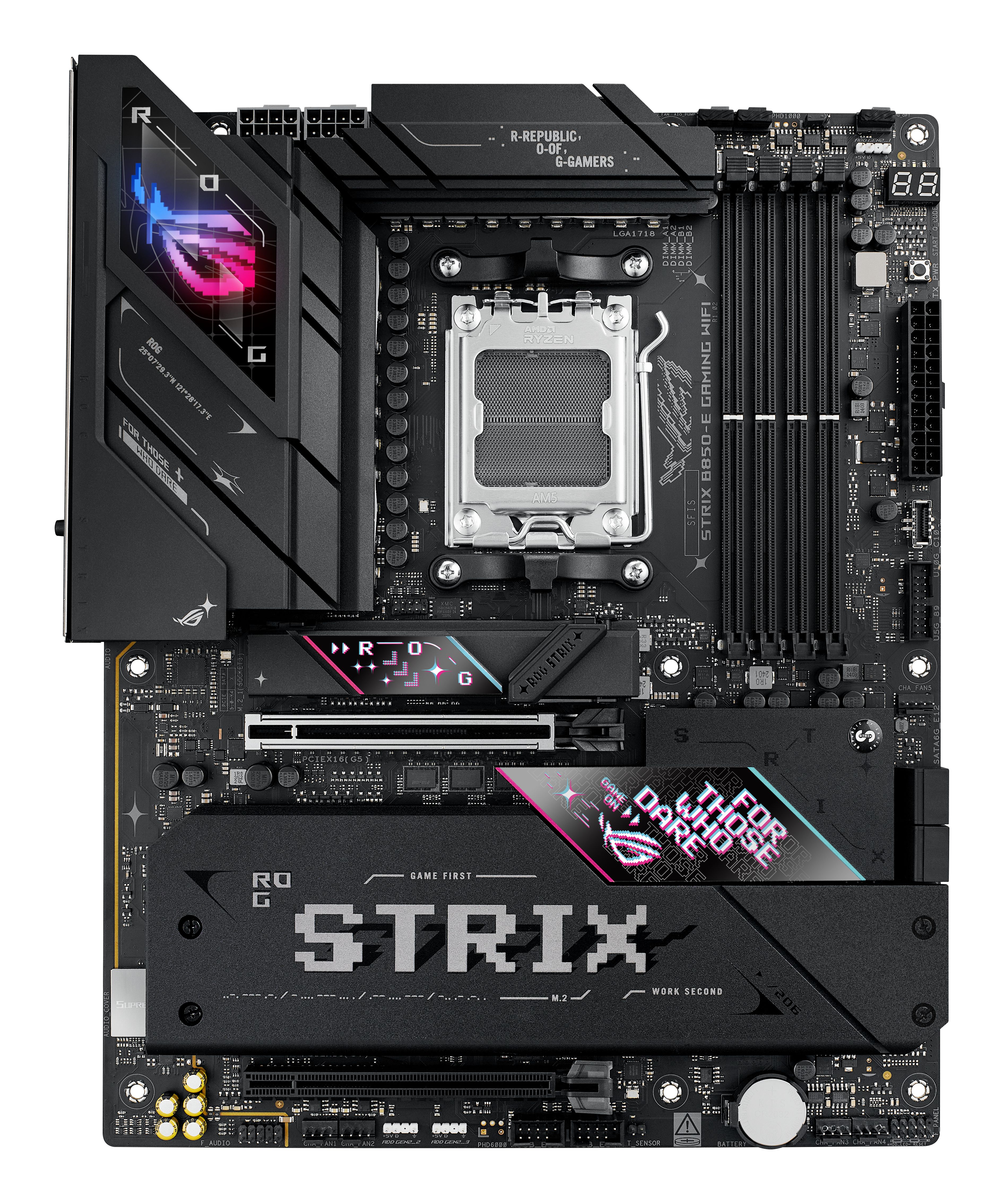 ASUS ROG STRIX B850-E GAMING WIFI - Moederbord - ATX - Socket AM5 - DDR5
