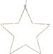 Spetebo Stern Buitenverlichting met LED en timer - 40 cm - Zwart
