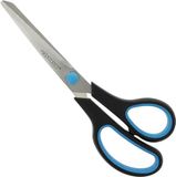 Westcott E-30283 00 Easy Softgrip Schaar, Roestvrije Messen, Kunststof Handvat, Blauw-Zwart