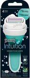 Wilkinson Intuition Naturals Sensitive Care Scheersysteem - 4 Mesjes - Licht Groen