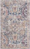 Safavieh Bristol Collection BTL347 Geweven Gebiedstapijt, Grijs & Blauw, 122 x 183 cm