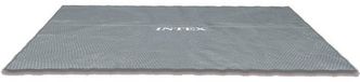 Intex Bâche à bulles renforcée pour piscine - Rectangulaire - 5,49 x 2,74 m - Gris