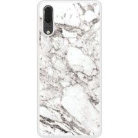 P20 Marbre Blanc Bedrukt siliconen hoesje