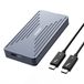 Inateck 40 Gbps M.2 NVMe SSD-behuizing, aluminium harde schijfbehuizing, USB4.0/Thunderbolt 4, installatie zonder gereedschap, ondersteunt 2230/2242/2260/2280 SSD's, M-Key, FE2028